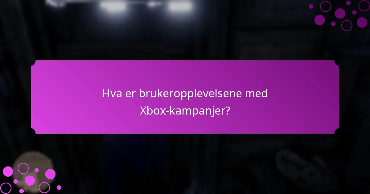 Hvordan kan jeg innløse Xbox-kampanjer?