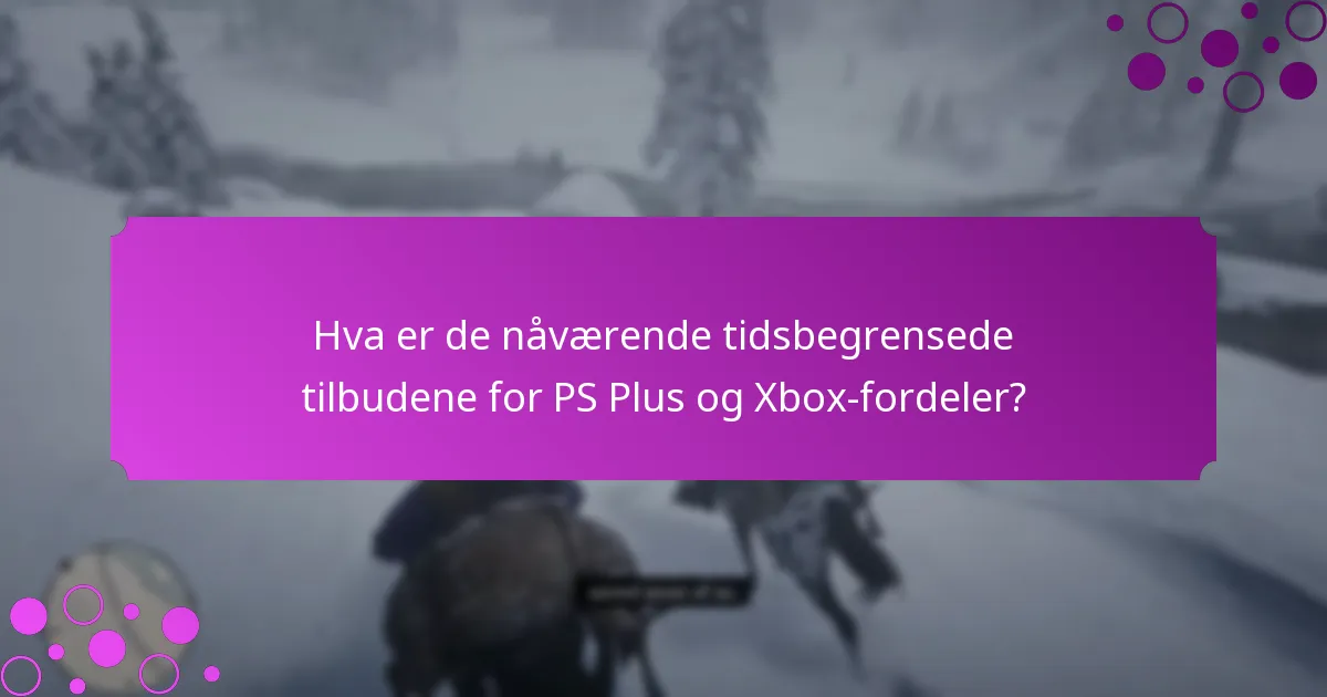 Hvilke eksklusive gjenstander er tilgjengelige gjennom PS Plus og Xbox kampanjer?
