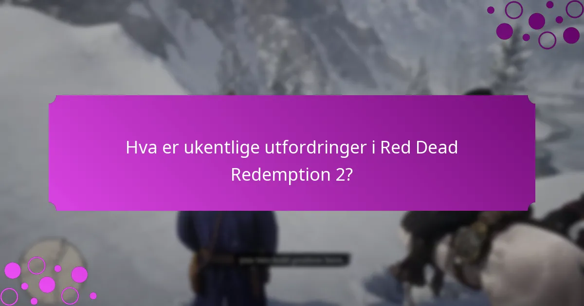 Hva er unike belønninger i Red Dead Redemption 2?