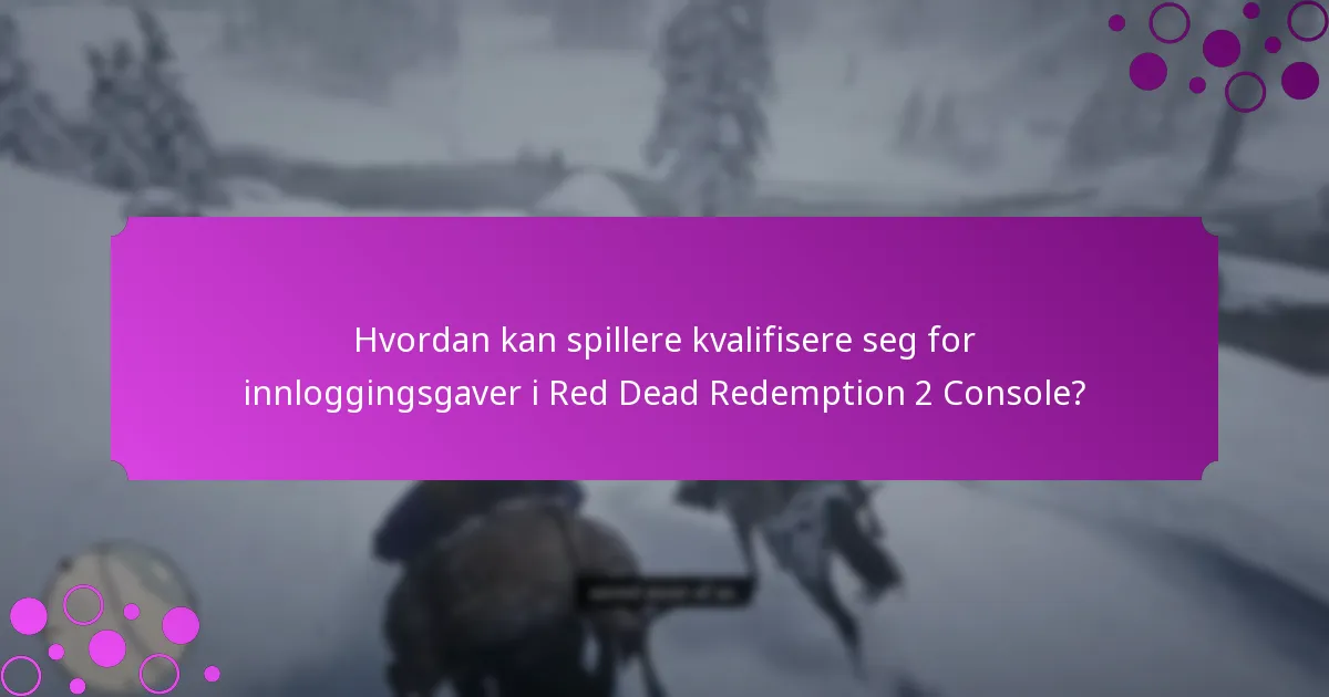 Hvordan kreve belønninger i Red Dead Redemption 2 Console?