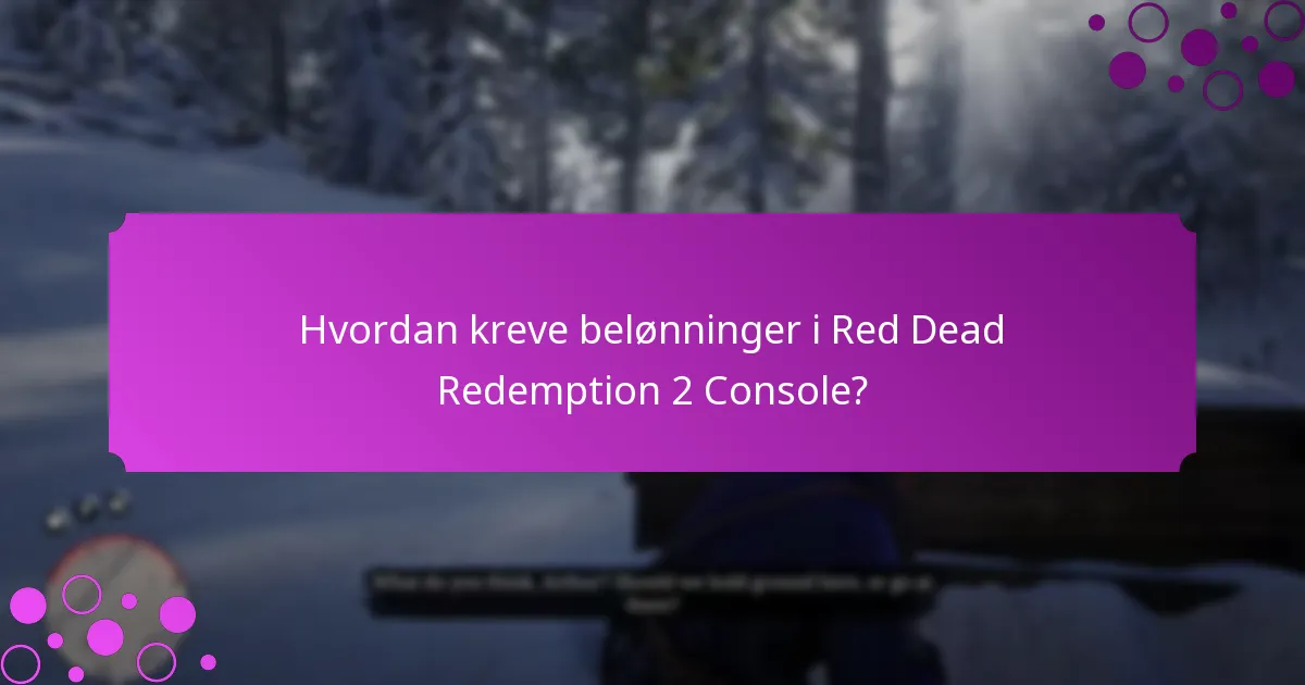 Hva er sammenligningene mellom belønningene i Red Dead Redemption 2 Console og andre plattformer?